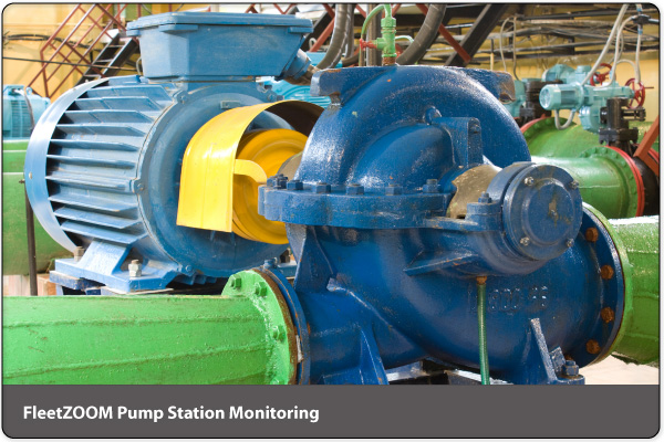 Pump Station Monitor from FleetZOOM